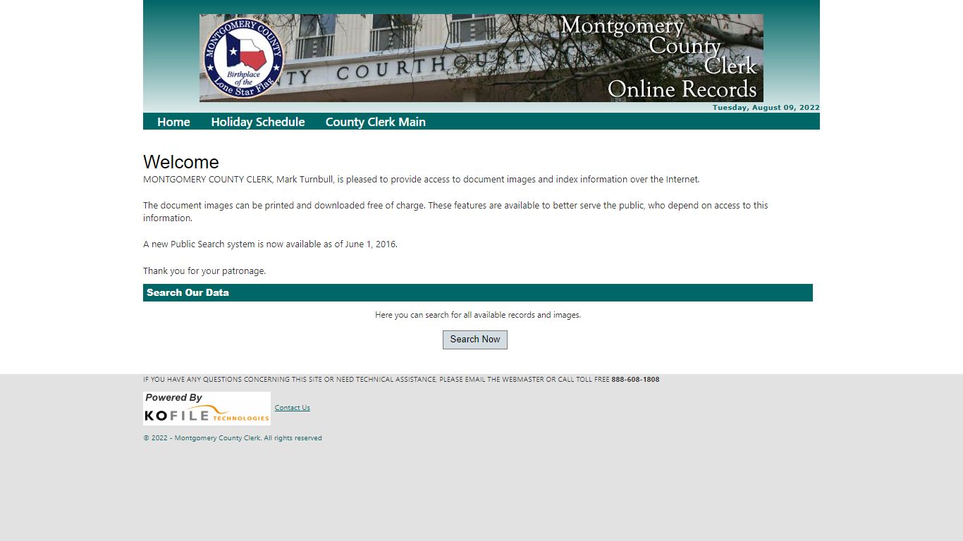 Montgomery County Clerk